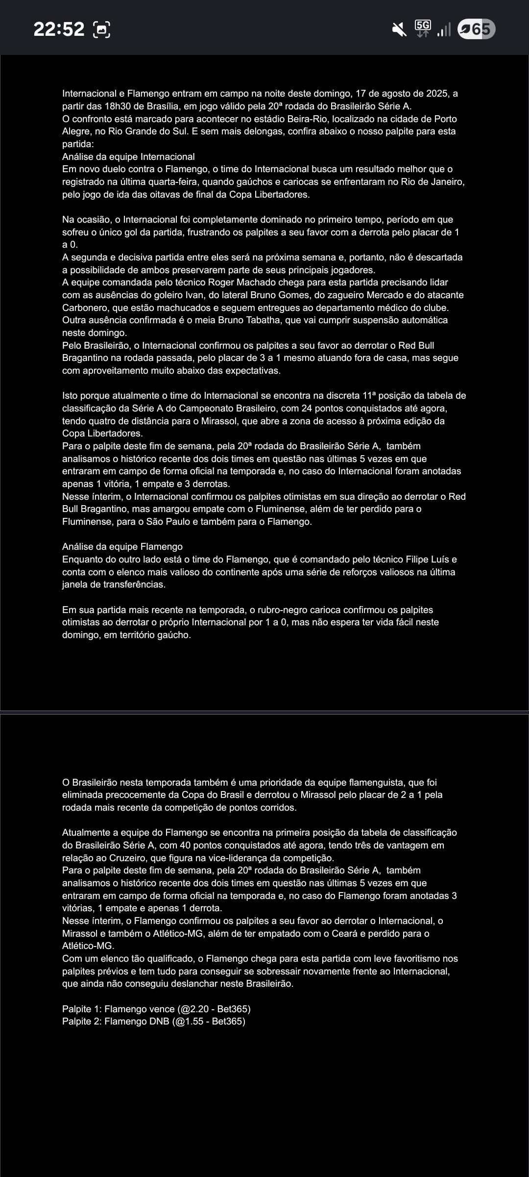 Vou criar textos otimizados em SEO de esportes 500 a 1000 palavras