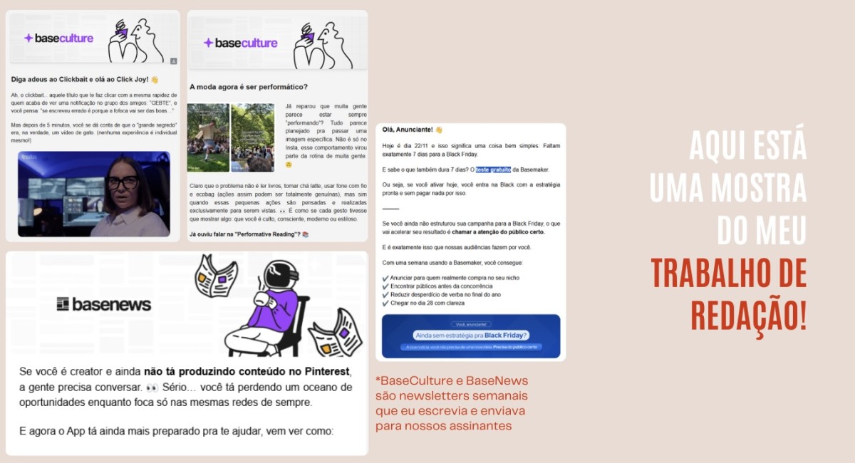 Sou Publicitária e escrevo um E-mail Marketing para alimentar seus leads