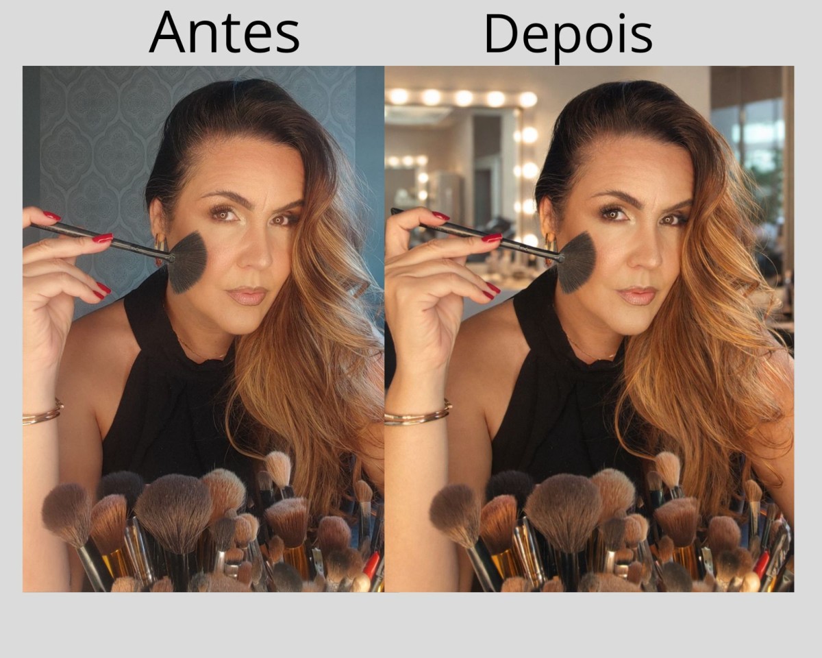 Transformação de Fotos (Antes e Depois) 