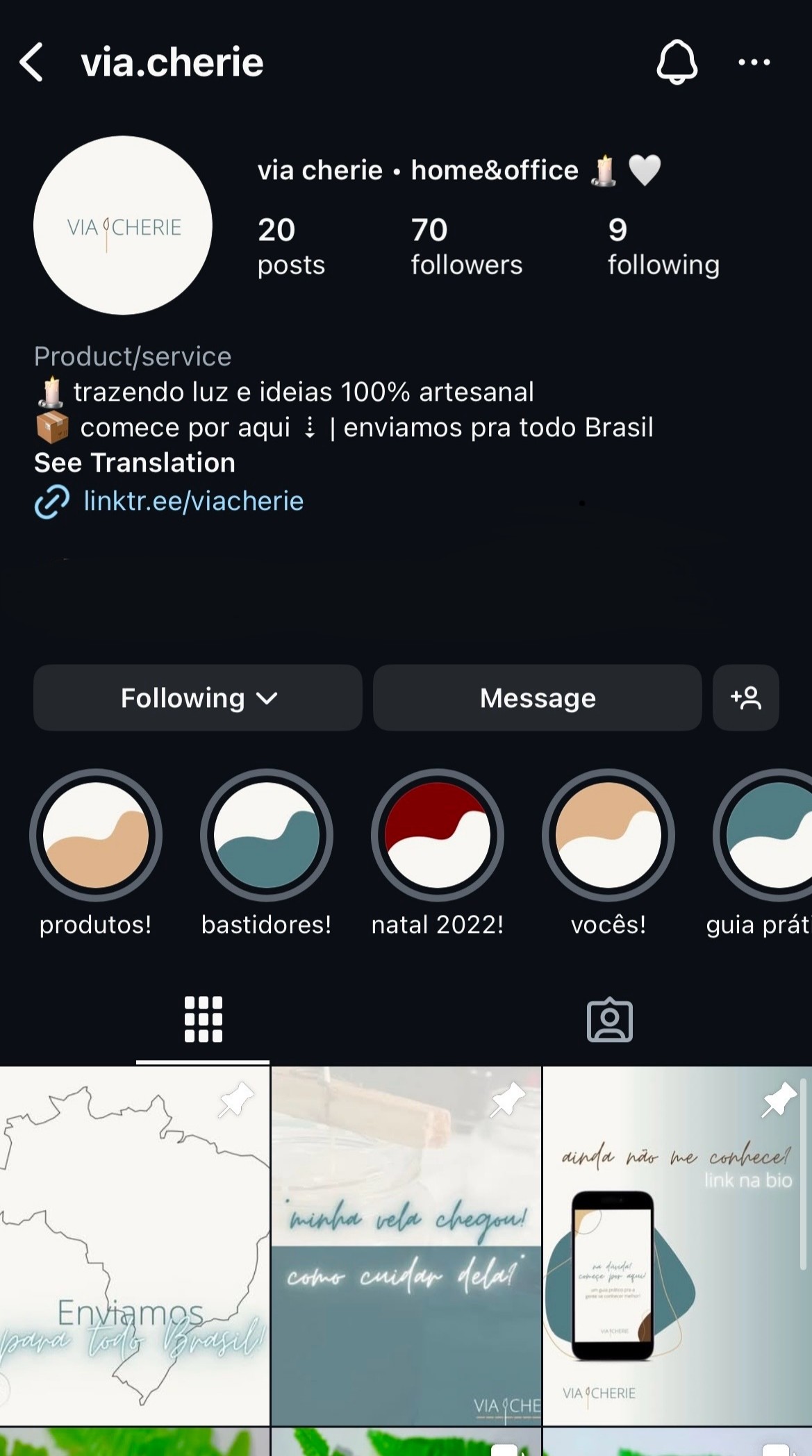 organizar Instagram profissional (feed,storys,legendas,posts,reels e etc)