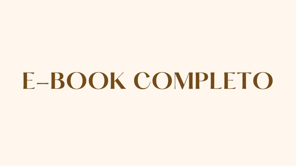 Irei criar o seu E-book por $50