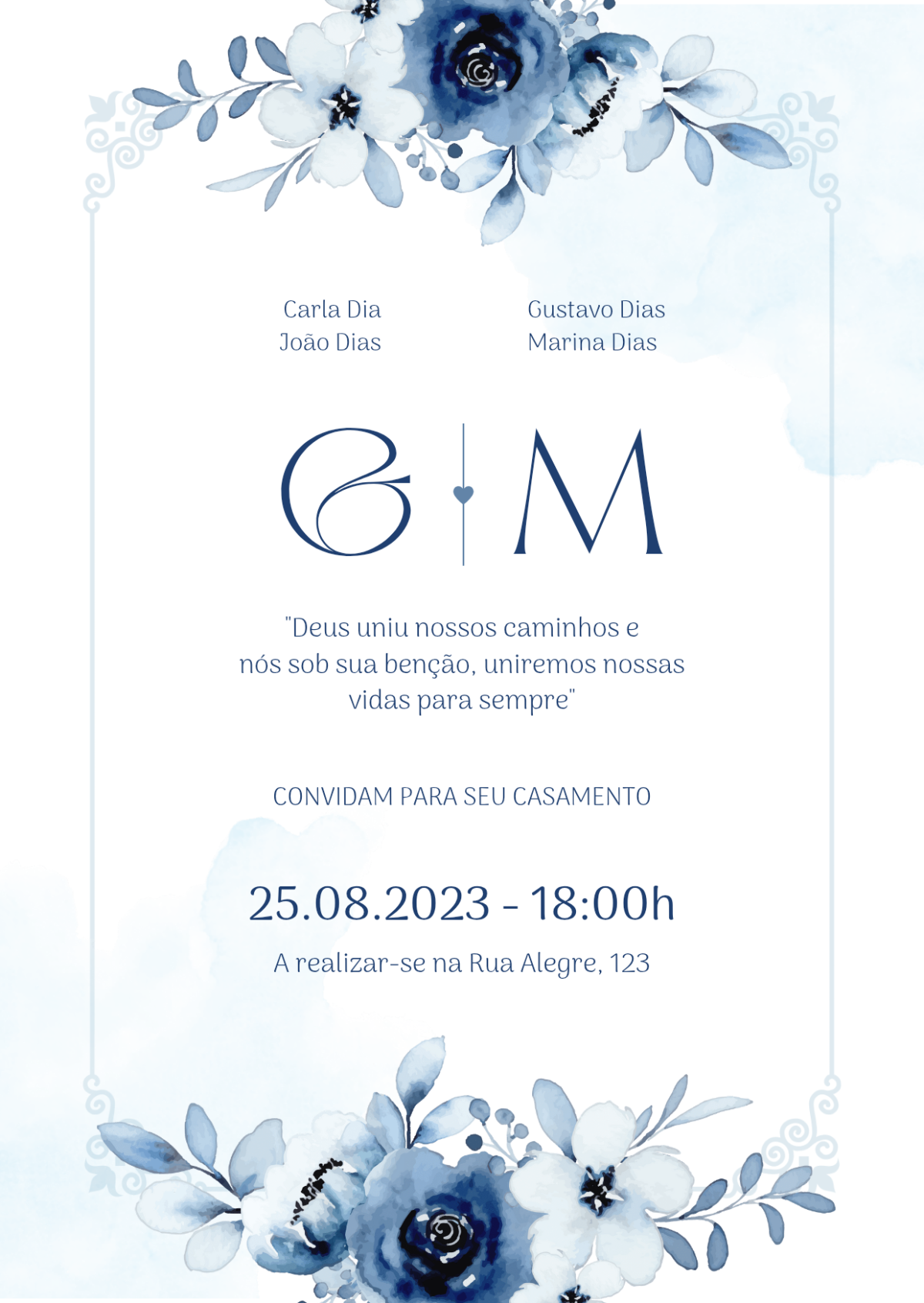 Convites de Casamento 