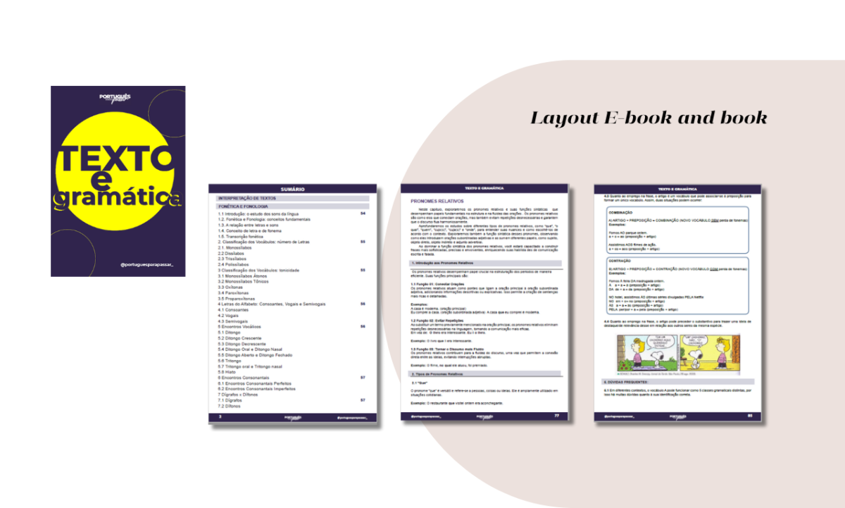 Diagramação de livros ( físico ou virtual) com até 60 páginas por R$90,00.