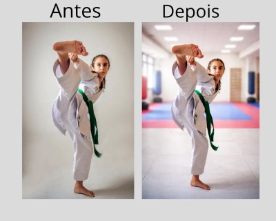 Transformação de Fotos (Antes e Depois) 