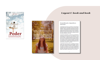 Diagramação de livros ( físico ou virtual) com até 60 páginas por R$90,00.