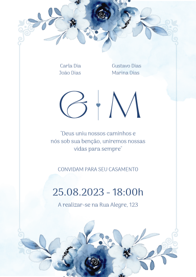 Convites de Casamento 