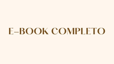 Irei criar o seu E-book por $50