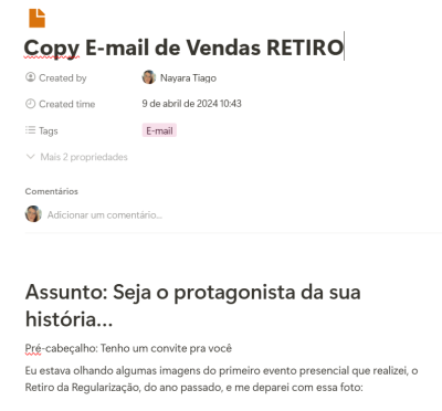 💡 Eu vou escrever a copy do seu e-mail por apenas R$25,00!