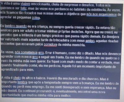 Faço a correção e revisão de diversos tipos de textos.
