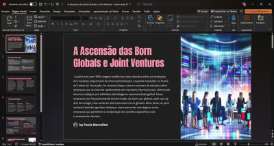 eu vou fazer o seu powerpoint com até 7 slides por 50 reais