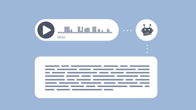 Transcrever áudio para texto