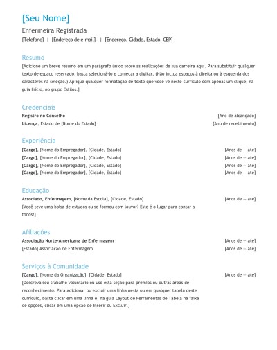 realizar a montagem de currículos