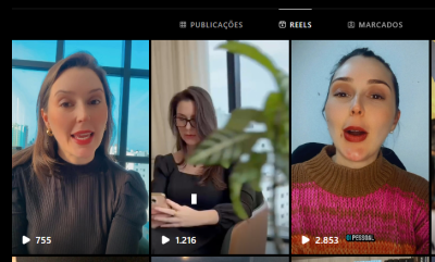 Edição de vídeo para redes sociais.