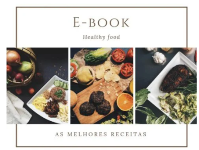 Irei fazer um e-book de receitas do tema à sua escolha