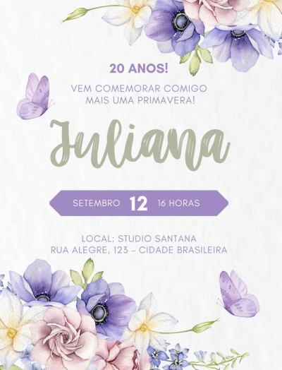 Faço convites interativos para surpreender seus convidados.